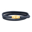 Lederarmband Silberverschluss