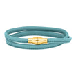Lederarmband Silberverschluss