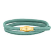 Lederarmband Silberverschluss
