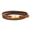 Lederarmband Silberverschluss