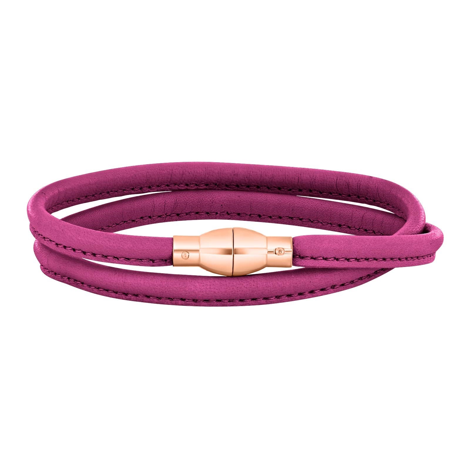 Lederarmband Silberverschluss