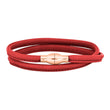 Lederarmband Silberverschluss