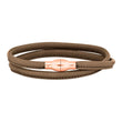Lederarmband Silberverschluss