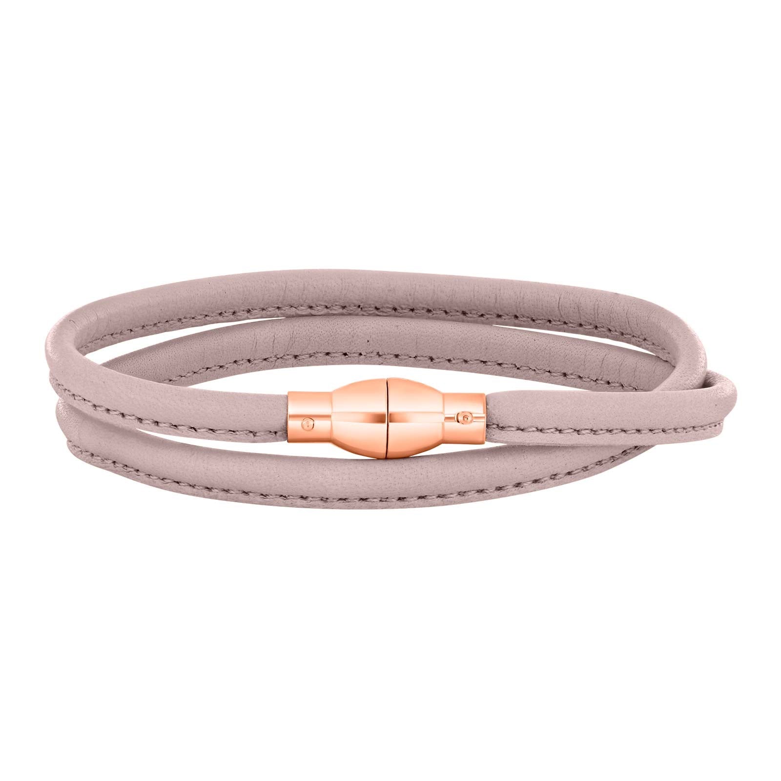 Lederarmband Silberverschluss
