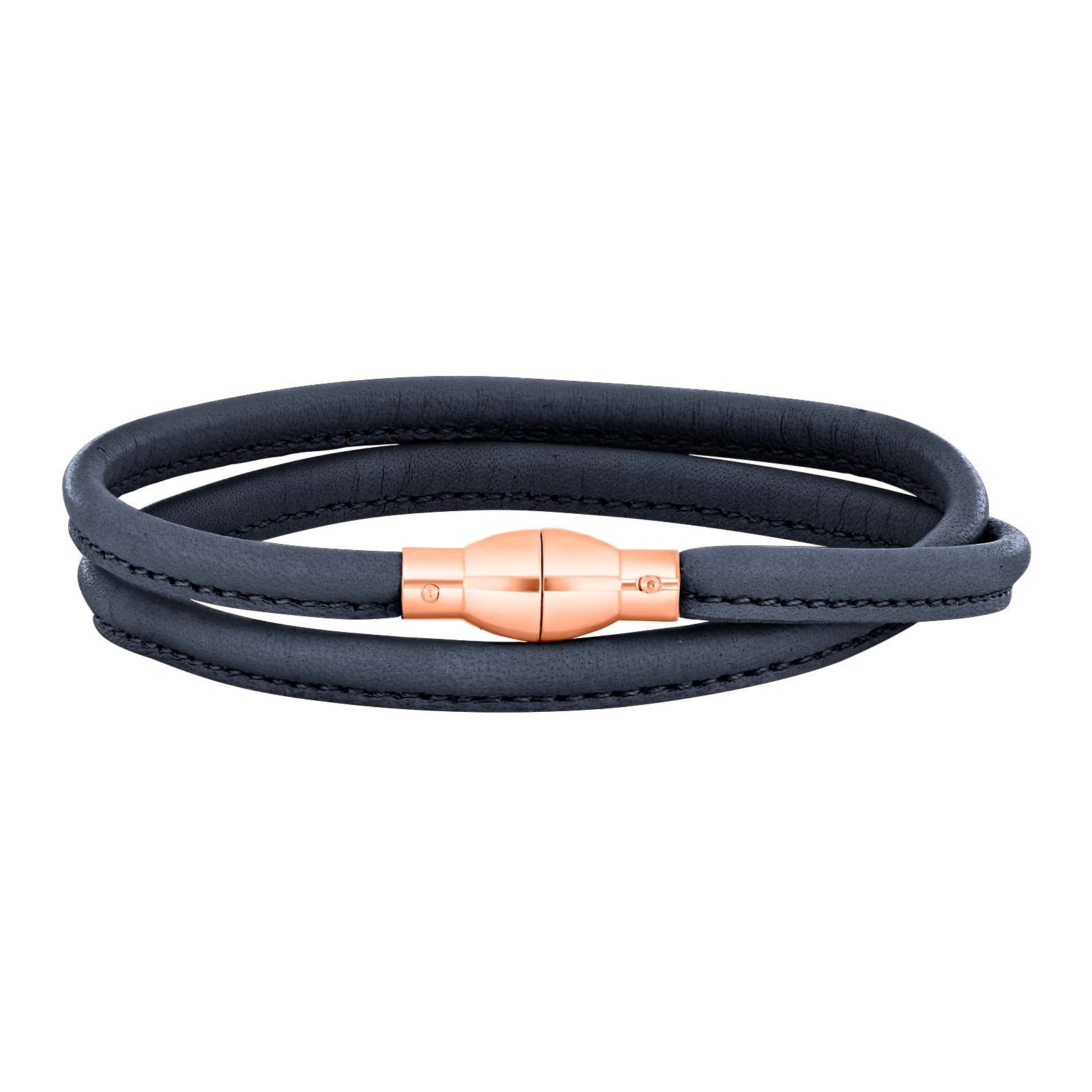 Lederarmband Silberverschluss