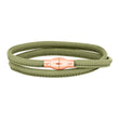 Lederarmband Silberverschluss