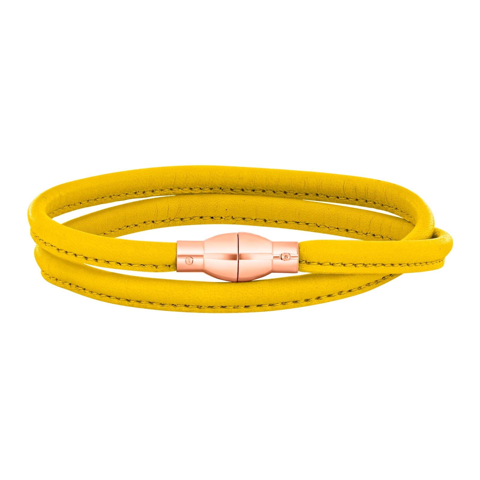 Lederarmband Silberverschluss