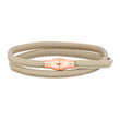Lederarmband Silberverschluss