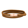 Lederarmband Silberverschluss