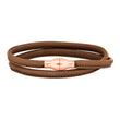 Lederarmband Silberverschluss