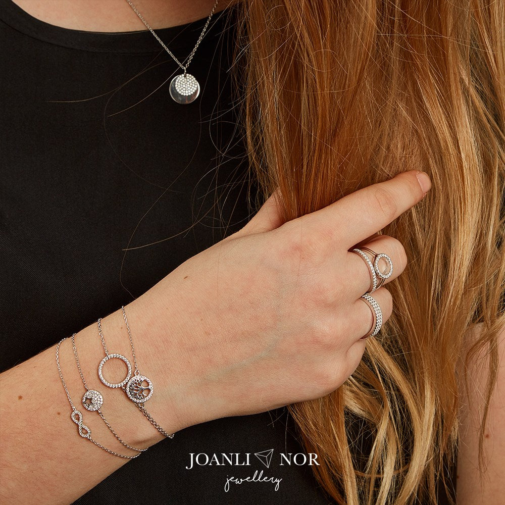 Silver bracelet AGNANOR