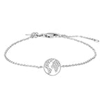 Rhd. Silver bracelet ETTANOR 12mm