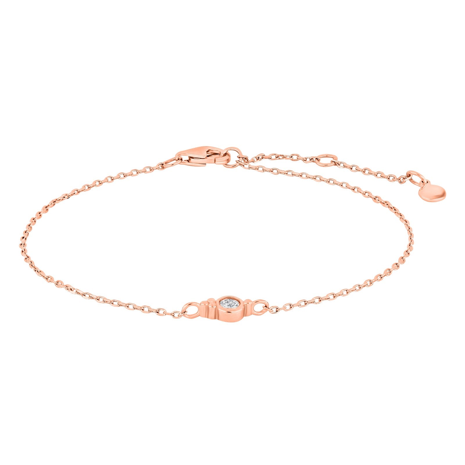 Rose gold plated bracelet IRENENOR