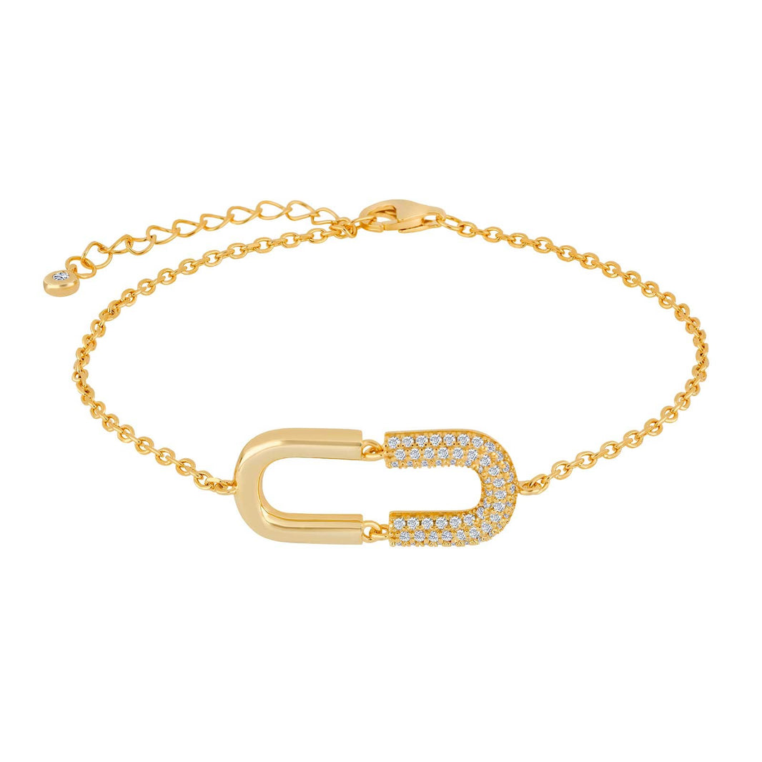 Silver bracelet KORANOR - Gold plated