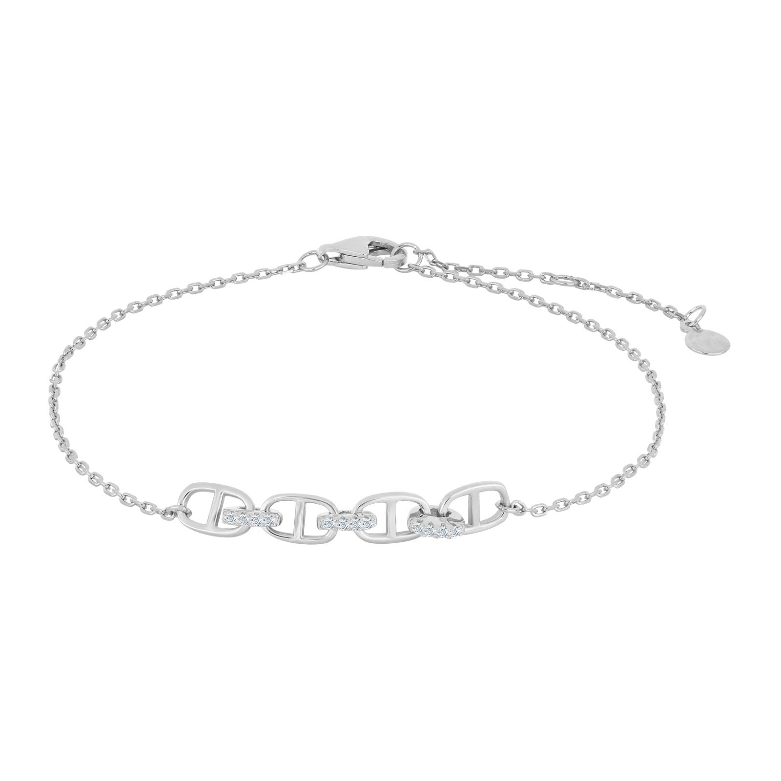 Silver bracelet LARANOR