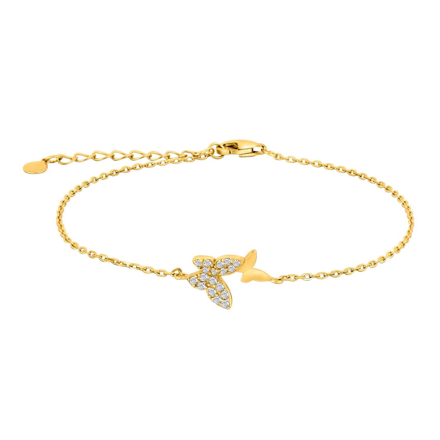 Silberarmband NELLIENOR - Vergoldet