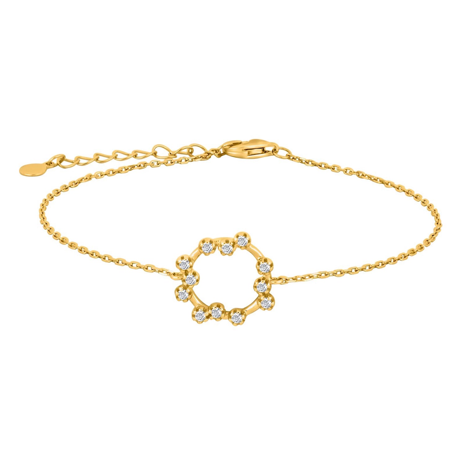 Silberarmband NANANOR - Vergoldet
