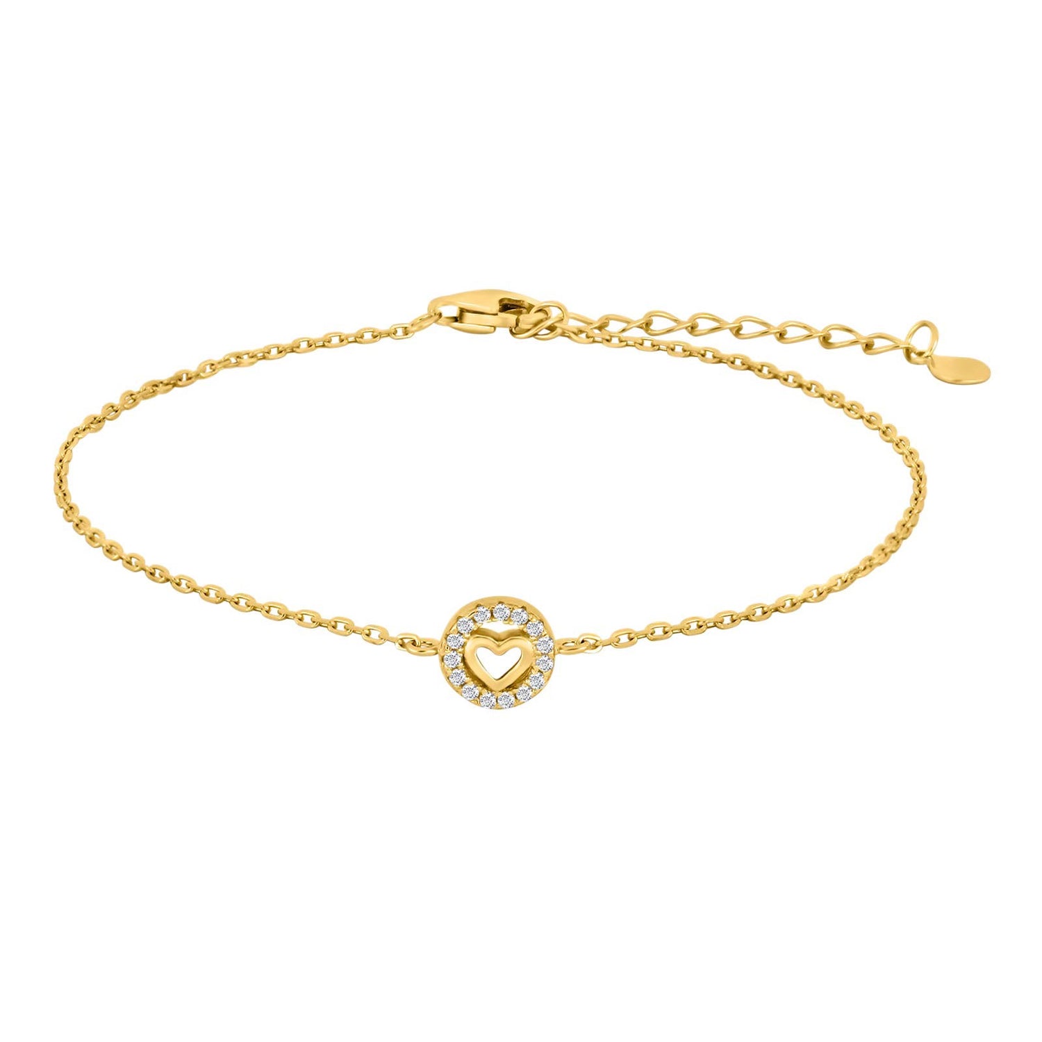 Silberarmband NILLANOR - Vergoldet