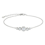 Rhodinierte Silber Armband NYNNENOR