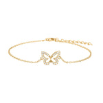 Silver bracelet butterfly PAMELANOR