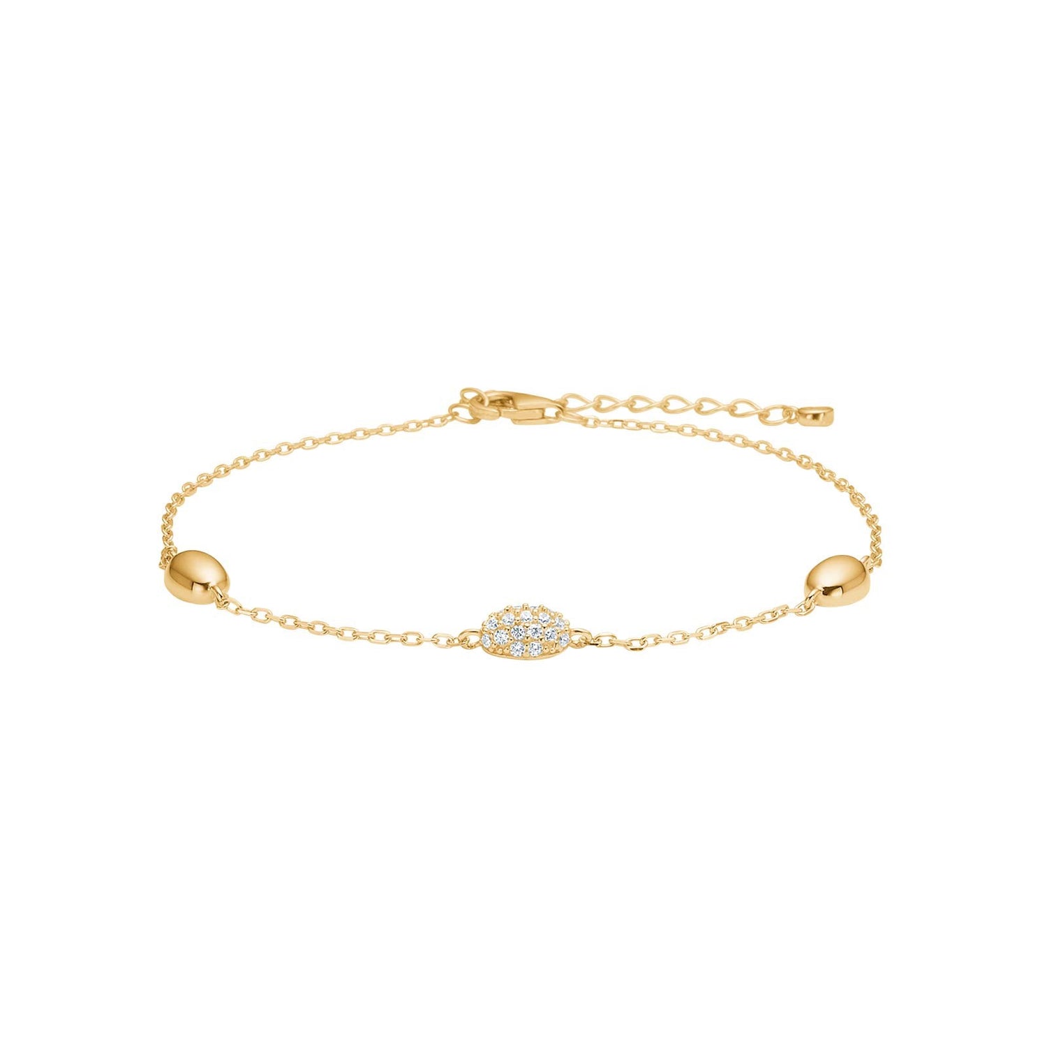 Silberarmband REBECCANOR - Vergoldet