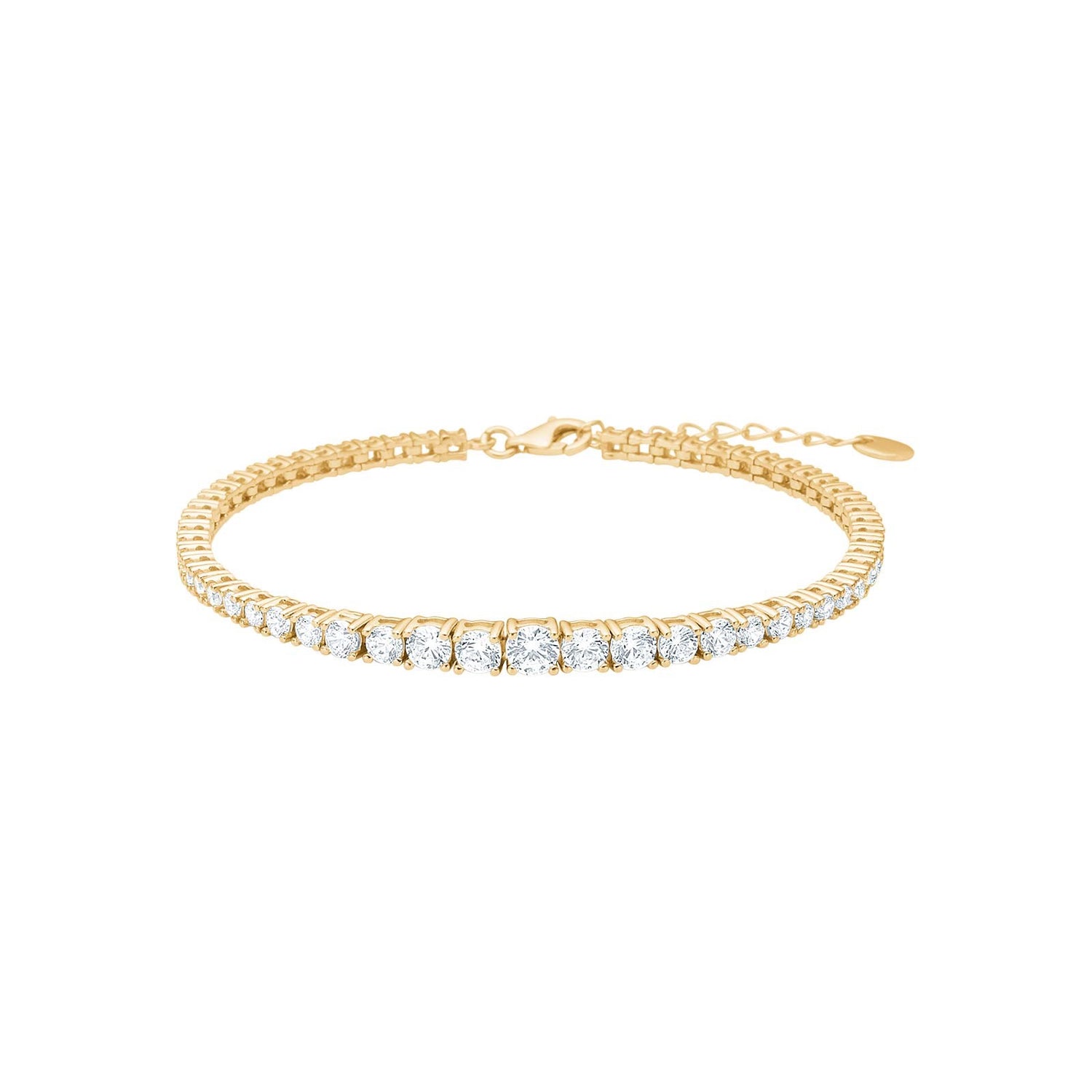 Silberarmband RIKKENOR - Vergoldet