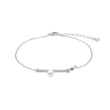 Silver bracelet PEARLY52
