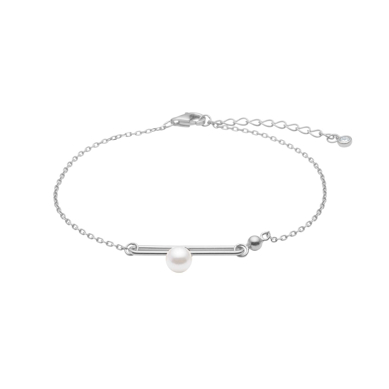 Silberarmband PEARLY52
