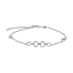Silver bracelet GEM52