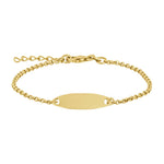 Sølvarmbånd m/plade