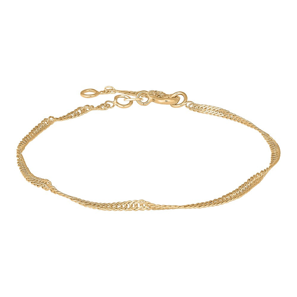 9kt. guldarmbånd singapore