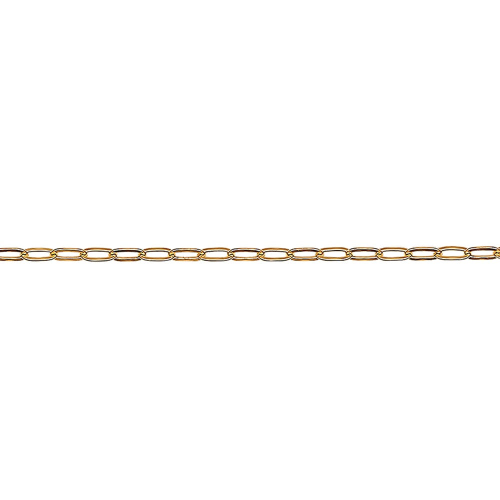 9kt. Goldarmband Facette Anchor