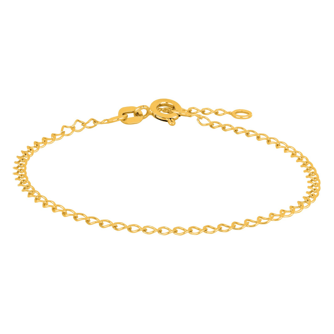 9ct. gold bracelet