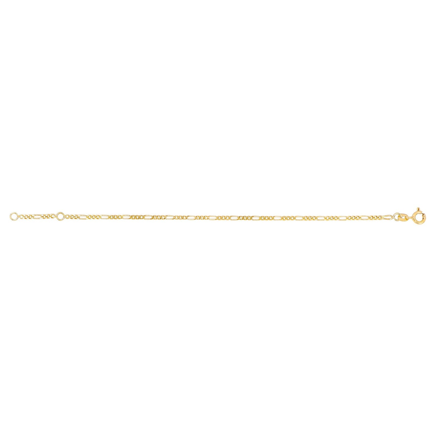 9kt. Goldarmband Figaro