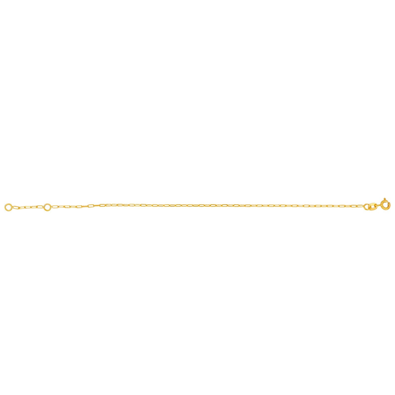 9kt. Goldarmband Anchor long link