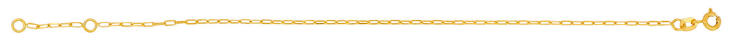 14kt. Guldarmbånd anker long link