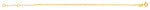 14kt. Goldarmband Anchor long link