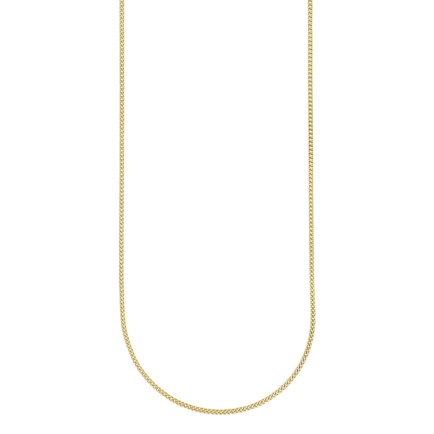 14ct. gold chain flat panser