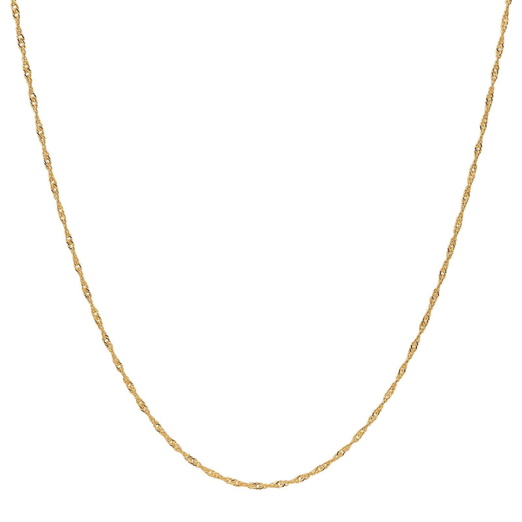 9kt. Goldkette Singapur
