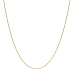 9ct. gold chain round anchor