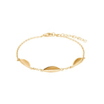 Silver bracelet LEAVE52