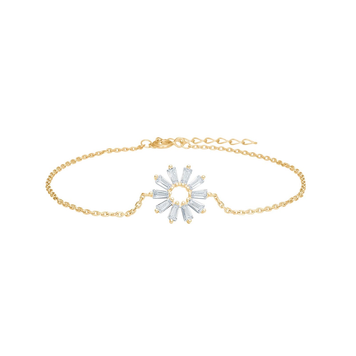 Silberarmband ROSETTANOR - Vergoldet