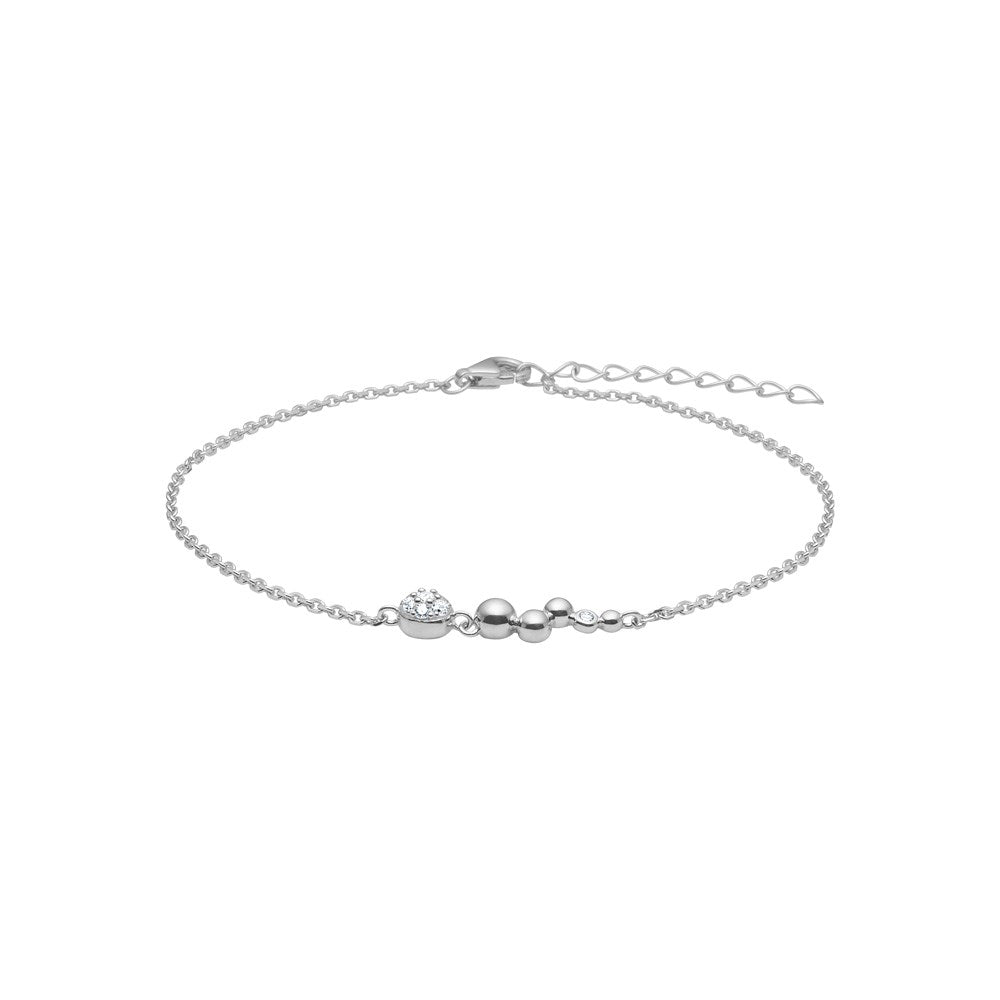 Silber-Armband TALIANOR - Rhodiniert