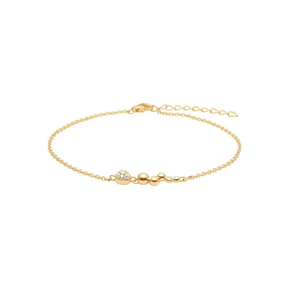 Silber-Armband TALIANOR - Vergoldet
