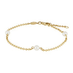 8ct. gold bracelet w/pearl