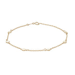 8kt. Goldarmband m/4mm