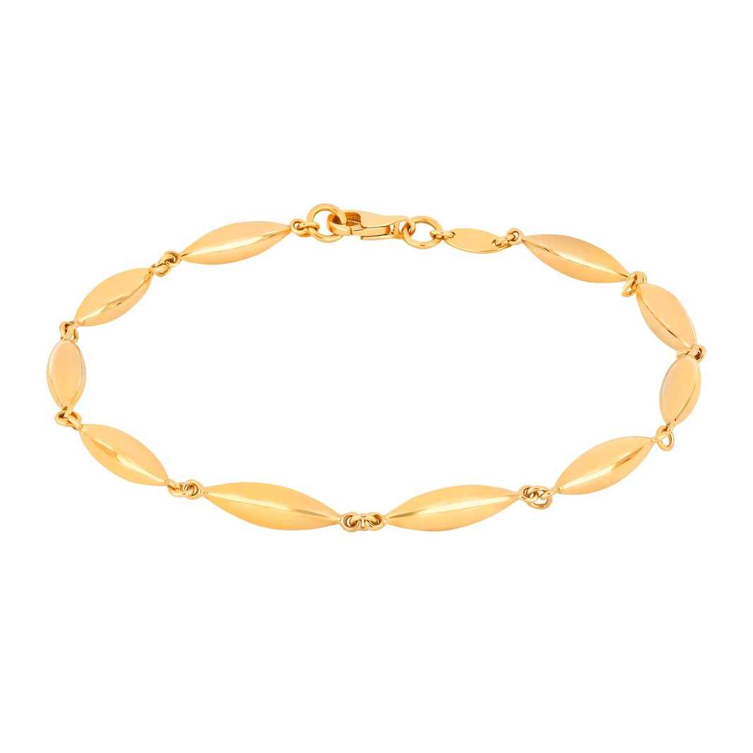 8kt. guldarmbånd  led