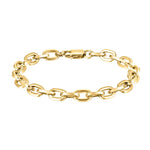 SON Armband Stahl IP Gold