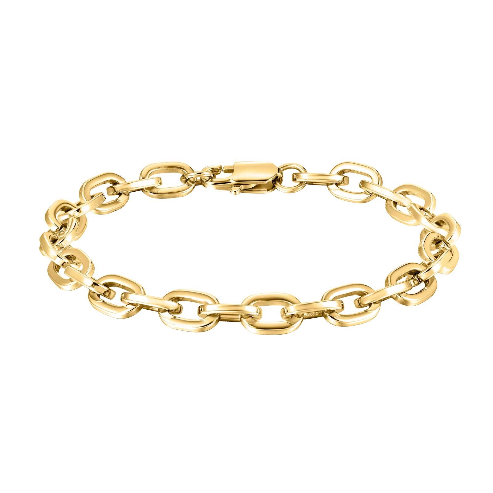 SON Armband Stahl IP Gold