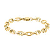 SON bracelet steel IP gold